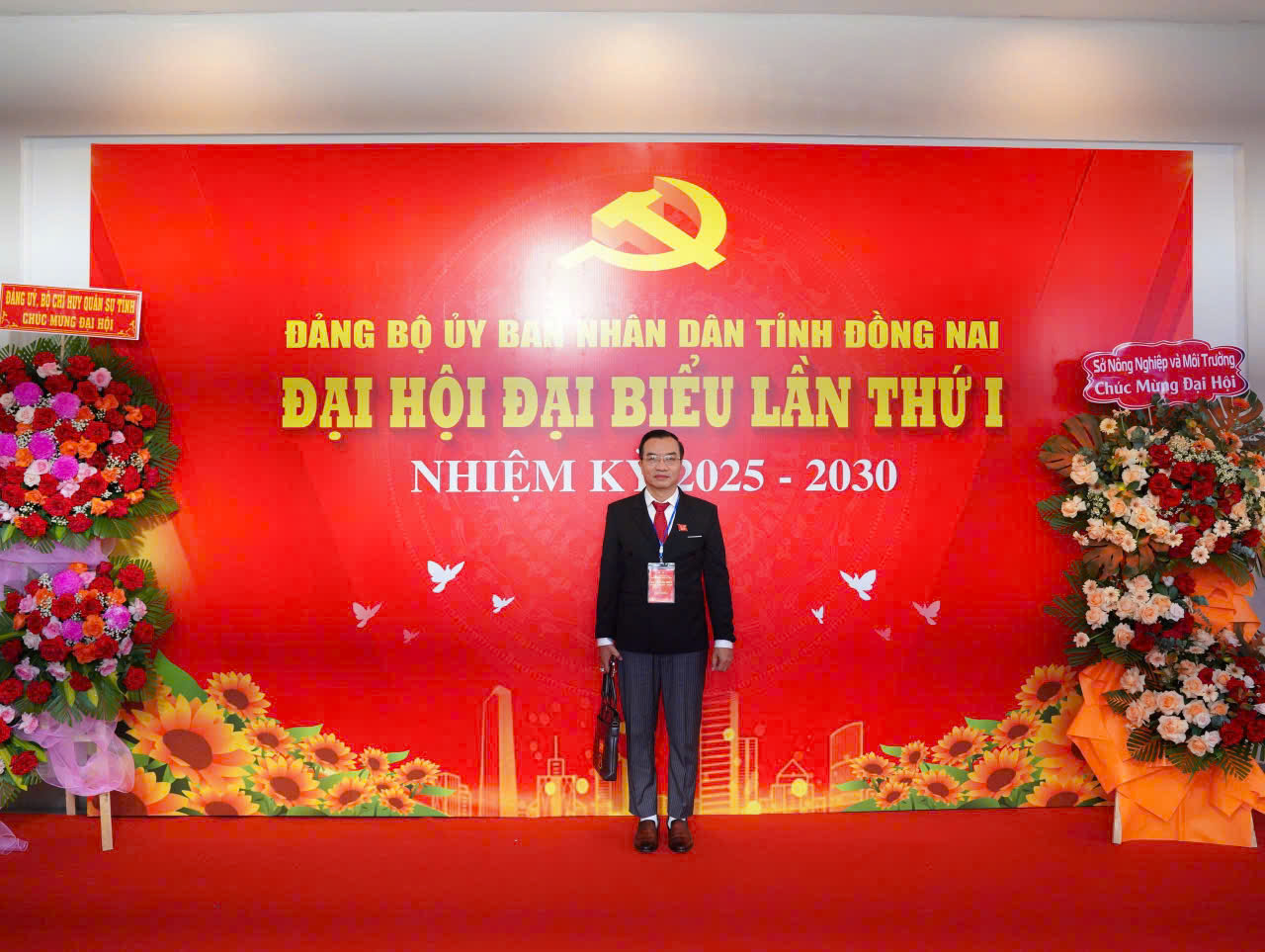Chủ tịch HĐQT tham dự Đại hội Đại biểu Đảng bô UBND tỉnh Đồng Nai lần thứ I, Nhiệm kỳ 2025 - 2030